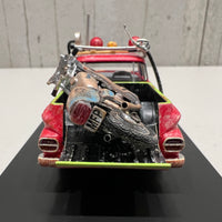 MAD MAX - 1963 EJ HOLDEN UTE WITH GOOSE'S POLICE KAWASAKI BIKE - 1:43 SCALE DIECAST