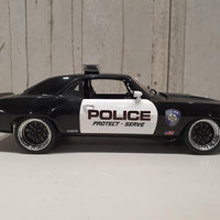 1969 CHEVROLET CAMARO STREET FIGHTER - POLICE INTERCEPTOR - 1:18 DIECAST MODEL - GMP