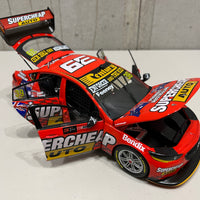 HOLDEN ZB COMMODORE - TRIPLE EIGHT RACE ENGINEERING SUPERCHEAP AUTO - FEENEY/INGALL #39 - REPCO Bathurst 1000 WILDCARD - 1:18 Scale Diecast Model Car - Biante - RRP $275 NOW $235