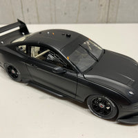 1:18 Ford Mustang GT Supercar - Matte Black Plain Body Edition - Authentic Collectables - RRP $250 NOW $225
