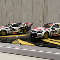 1:43 Holden Racing Team #2 / #22 Holden VF Commodores - 2013 Austin 400 Aussie-Made Livery Twinset
