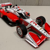 1:18 Team Penske #3 DEX Imaging Dallara Chevrolet IndyCar - 2022 Scott McLaughlin First IndyCar Win/Pole With Figurine