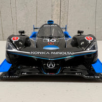 Acura ARX-05 DPi #10 No. 10 Konica Minolta Acura ARX-05 2022 IMSA Daytona 24 Hrs Pole Sitter - 1:18 Scale Resin Model Car