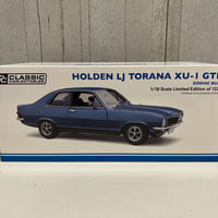 HOLDEN XU-1 TORANA ZODIAC BLUE 1:18 DIECAST