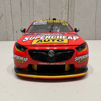 HOLDEN ZB COMMODORE - TRIPLE EIGHT RACE ENGINEERING SUPERCHEAP AUTO - FEENEY/INGALL #39 - REPCO Bathurst 1000 WILDCARD - 1:18 Scale Diecast Model Car - Biante - RRP $275 NOW $235