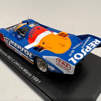 Porsche 962 C No.17 24H Le Mans 1991 - O. Larrauri - J. Pareja - W. Brun - 1:43 Scale Resin Model Car