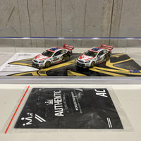 1:43 Holden Racing Team #2 / #22 Holden VF Commodores - 2013 Austin 400 Aussie-Made Livery Twinset