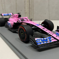 Fernando Alonso 2022 Alpine A522 No.14 BWT Alpine F1 Team - 9th Bahrain GP 1:18 Scale Resin Model Car - Spark - RRP $340 NOW $310