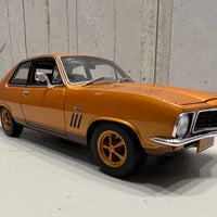 1972 HOLDEN LJ TORANA XU-1 GTR 50TH ANNIVERSARY GOLD LIVERY 1:18 DIECAST MODEL