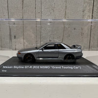 Nissan Skyline GT-R R32 NISMO Grand Touring Car (Grey) - 1:43 Scale Resin Model Car