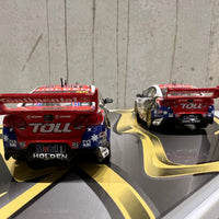 1:43 Holden Racing Team #2 / #22 Holden VF Commodores - 2013 Austin 400 Aussie-Made Livery Twinset