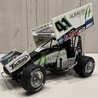 Carson Macedo 2022 Albaugh / MVT #41 1:18 Sprint Car Diecast - RRP $225 NOW $200