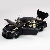 1:18 Ford Mustang GT Supercar - Matte Black Plain Body Edition - Authentic Collectables - RRP $250 NOW $225