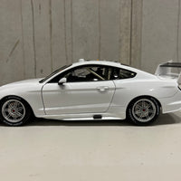 1:18 Ford Mustang GT Supercar - Gloss White Plain Body Edition - Authentic Collectables - RRP $250 NOW $225