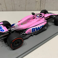 Fernando Alonso 2022 Alpine A522 No.14 BWT Alpine F1 Team - 9th Bahrain GP 1:18 Scale Resin Model Car - Spark - RRP $340 NOW $310