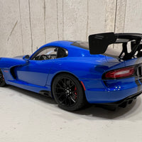 DODGE VIPER ACR 2017 (COMPETITION BLUE W/ BLACK STRIPES) - 1:18 SCALE - AUTOART