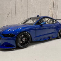 1:18 Ford Mustang GT Supercar - Metallic Blue Plain Body Edition - Authentic Collectables - RRP $250 NOW $225
