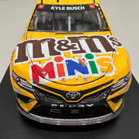 KYLE BUSCH 2021 M&M'S MINIS POCONO RACED WIN 1:24 ARC DIECAST