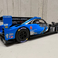 Acura ARX-05 DPi #10 No. 10 Konica Minolta Acura ARX-05 2022 IMSA Daytona 24 Hrs Pole Sitter - 1:18 Scale Resin Model Car