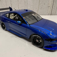 1:18 Ford Mustang GT Supercar - Metallic Blue Plain Body Edition - Authentic Collectables - RRP $250 NOW $225
