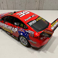 HOLDEN ZB COMMODORE - TRIPLE EIGHT RACE ENGINEERING SUPERCHEAP AUTO - FEENEY/INGALL #39 - REPCO Bathurst 1000 WILDCARD - 1:18 Scale Diecast Model Car - Biante - RRP $275 NOW $235