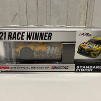 KYLE BUSCH 2021 M&M'S MINIS POCONO RACED WIN 1:24 ARC DIECAST