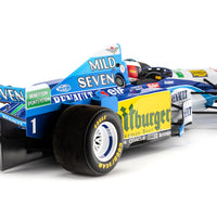 *PRE-ORDER* BENETTON RENAULT B195 - MICHAEL SCHUMACHER - WORLD CHAMPION 1995 - 1:12 SCALE MODEL - MINICHAMPS
