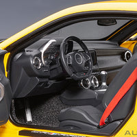 CHEVROLET CAMARO ZL1 2017 (BRIGHT YELLOW) 1:18 COMPOSITE - AUTOART