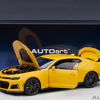 CHEVROLET CAMARO ZL1 2017 (BRIGHT YELLOW) 1:18 COMPOSITE - AUTOART