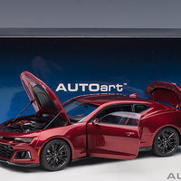 CHEVROLET CAMARO ZL1 2017 (GARNET RED TINTCOAT) - 1:18 Scale Composite Model Car