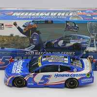 Kyle Larson 2021 HendrickCars.com NASCAR Cup Series Champion 1:24 ARC Nascar Diecast