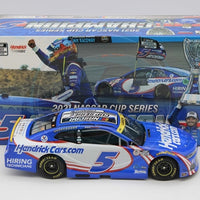 Kyle Larson 2021 HendrickCars.com NASCAR Cup Series Champion 1:24 ARC Nascar Diecast