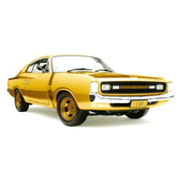 VALIANT CHARGER E49 50TH ANNIVERSARY GOLD LIVERY 1:18 DIECAST MODEL - RRP $299 NOW $249