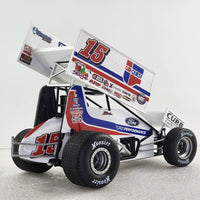 DONNY SCHAZT #15 CARQUEST SPRINT CAR 2022 KNOXVILLE NATIONALS CHAMPION - 1:18 SCALE - DIECAST