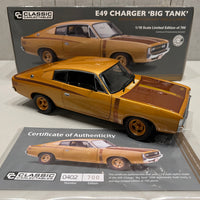 VALIANT CHARGER E49 50TH ANNIVERSARY GOLD LIVERY 1:18 DIECAST MODEL - RRP $299 NOW $249