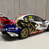 Holden Racing Team #22 Holden VF Commodore - 2013 Austin 400 Aussie-Made Livery - 1:18 Diecast Model - Authentic Collectables