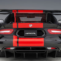 DODGE VIPER 1:28 EDITION ACR 2017 (VENOM BLACK W/ RED STRIPES) 1:18 AUTOART