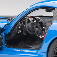 DODGE VIPER ACR 2017 (COMPETITION BLUE W/ BLACK STRIPES) - 1:18 SCALE - AUTOART