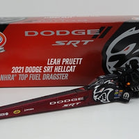 AUTO WORLD 2021 LEAH PRUETT TOP FUEL DRAGSTER 1:24 SCALE DIECAST