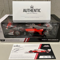 1:18 Team Penske #3 DEX Imaging Dallara Chevrolet IndyCar - 2022 Scott McLaughlin First IndyCar Win/Pole With Figurine