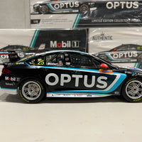 1:18 Mobil 1 Optus Racing #25 Holden ZB Commodore - 2022 Beaurepaires Melbourne 400 (AGP) Race 6 / 9 Winner - Chaz Mostert - AUTHENTIC COLLECTABLES - RRP $230 NOW $200