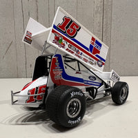 DONNY SCHAZT #15 CARQUEST SPRINT CAR 2022 KNOXVILLE NATIONALS CHAMPION - 1:18 SCALE - DIECAST