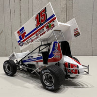 DONNY SCHAZT #15 CARQUEST SPRINT CAR 2022 KNOXVILLE NATIONALS CHAMPION - 1:18 SCALE - DIECAST