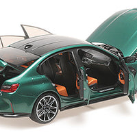 *PRE-ORDER* BMW M3 - 2020 - GREEN METALLIC - 1:18 SCALE DIECASE MODEL - MINICHAMPS