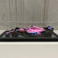 Fernando Alonso 2022 Alpine A522 No.14 BWT Alpine F1 Team - 9th Bahrain GP 1:18 Scale Resin Model Car - Spark - RRP $340 NOW $310