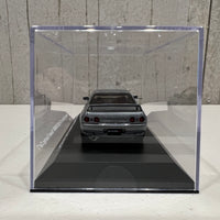 Nissan Skyline GT-R R32 NISMO Grand Touring Car (Grey) - 1:43 Scale Resin Model Car