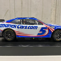 KYLE LARSON 2022 HENDRICKCARS.COM AUTO CLUB RACED WIN 1:24 ELITE DIECAST