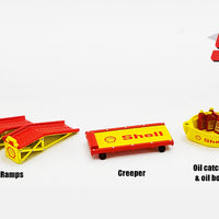 GMP 1:18 Garage Workshop Set - Shell Oil - Shop Tool Set #2