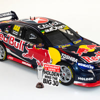 HOLDEN VF COMMODORE V8 RED BULL RACING AUSTRALIA LOWNDES/RICHARDS #888 2015 BATHURST 1000 WINNER - 1:18 SCALE DIECAST MODEL - BIANTE