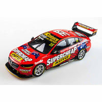 HOLDEN ZB COMMODORE - TRIPLE EIGHT RACE ENGINEERING SUPERCHEAP AUTO - FEENEY/INGALL #39 - REPCO Bathurst 1000 WILDCARD - 1:18 Scale Diecast Model Car - Biante - RRP $275 NOW $235